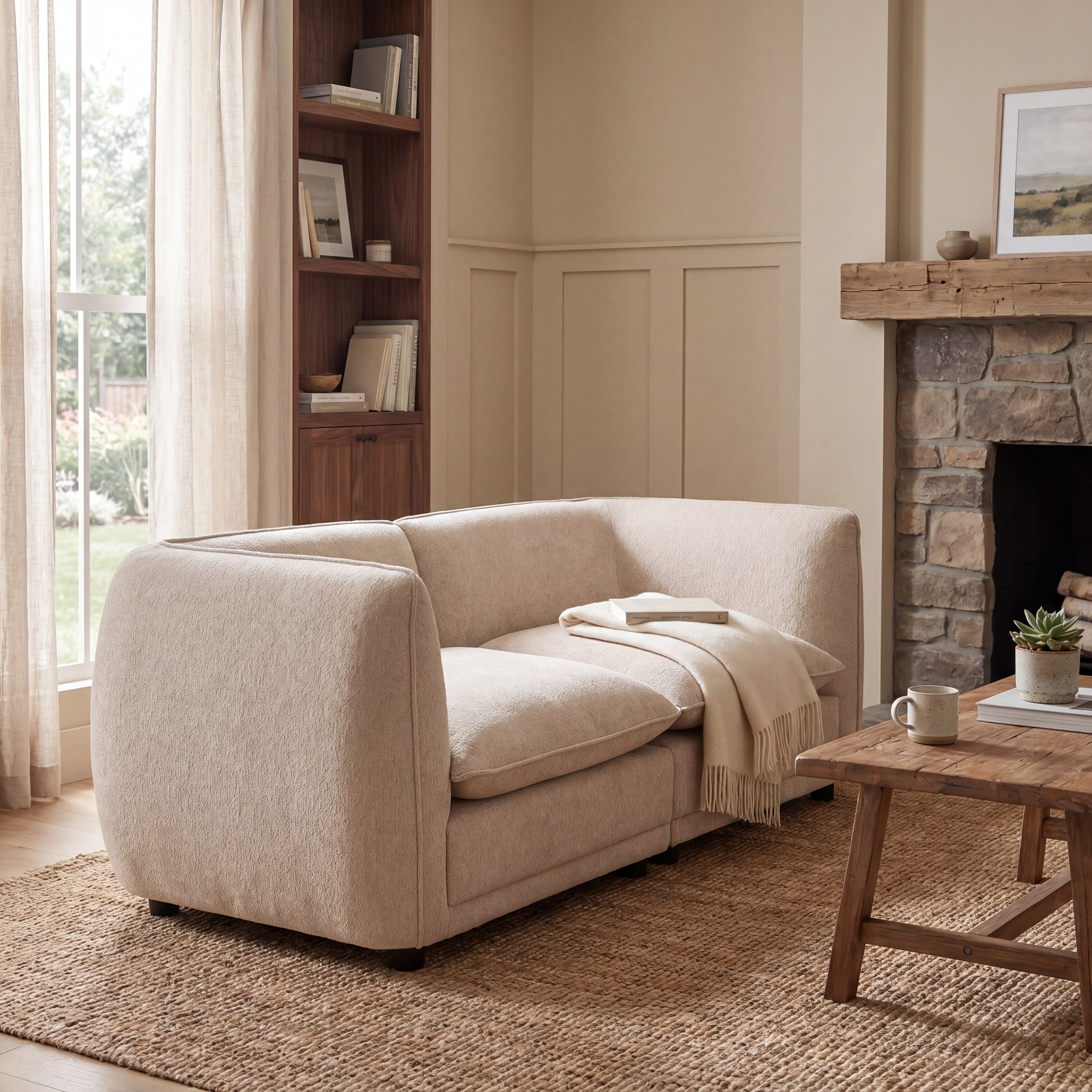 Arden Modular Chenille Sofa