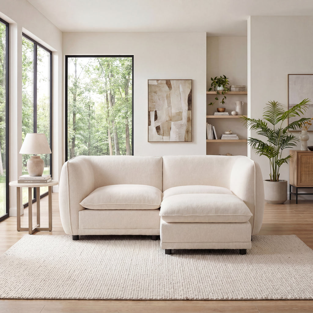 Arden Modular Chenille Sofa