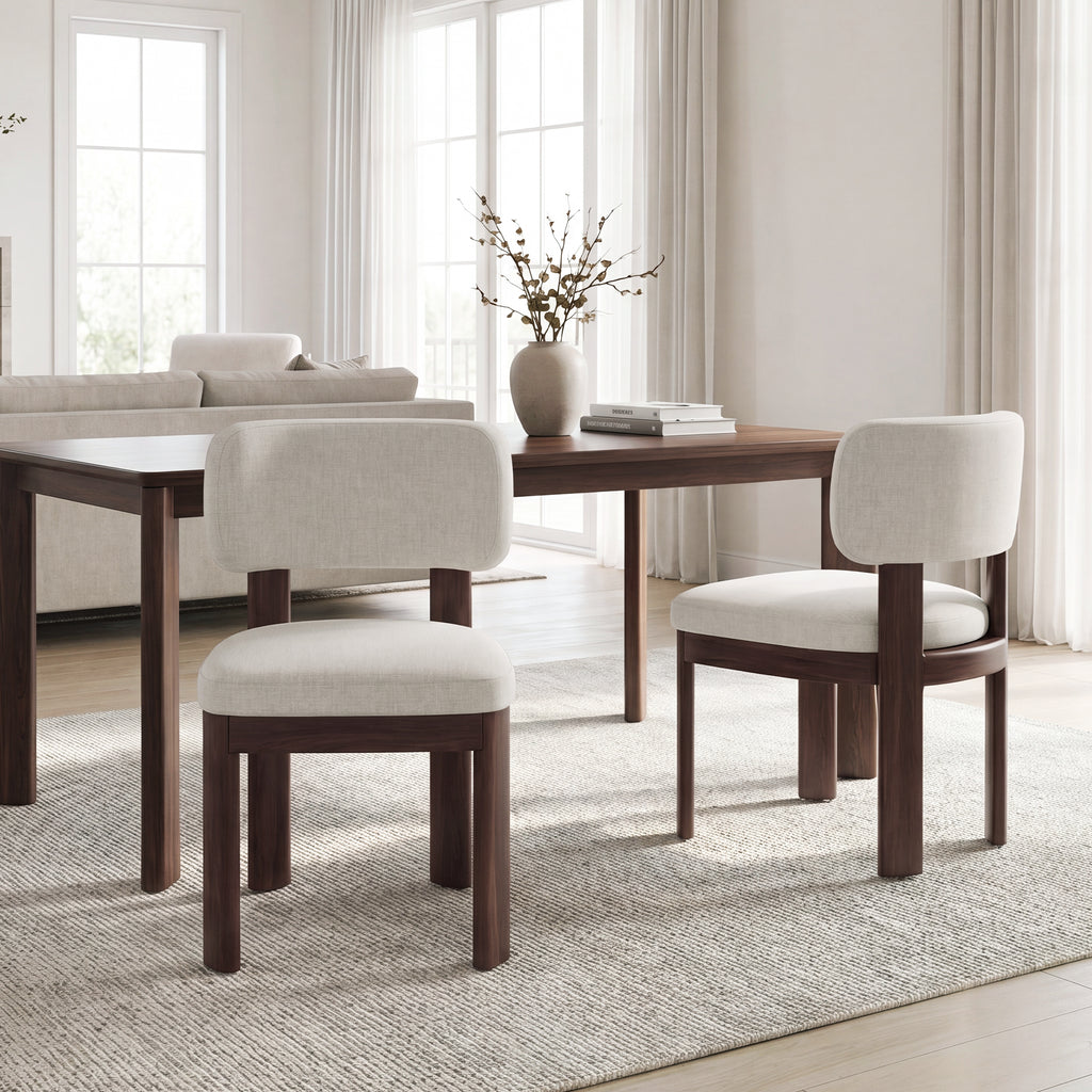 Sophie Wood Dining Chairs (Set of 2)
