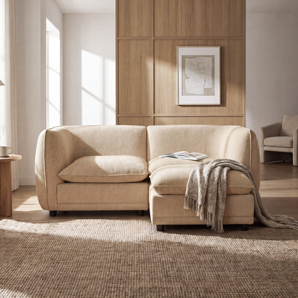 Arden Modular Chenille Sofa
