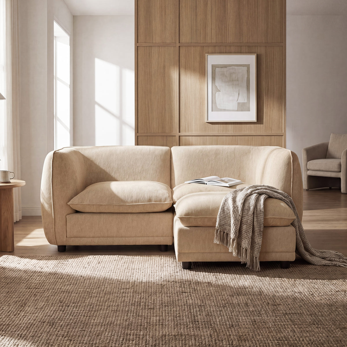 Arden Modular Chenille Sofa