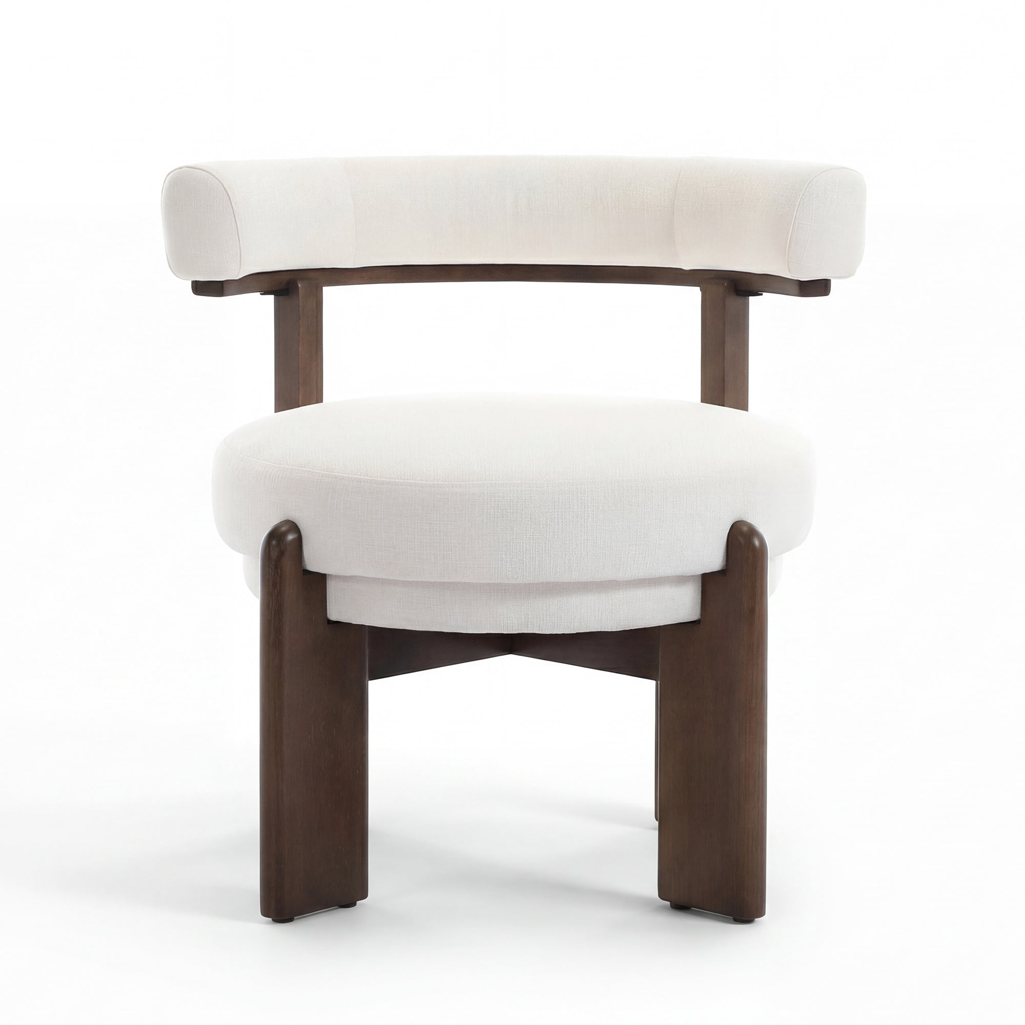 Dawson Modern Geometric Accent Chair & Ottoman Set