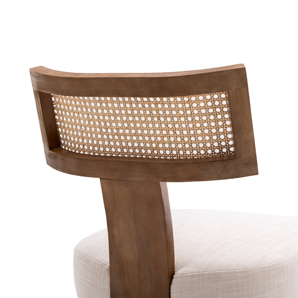 Payson Modern Cane Dining Chairs (Set of 2)