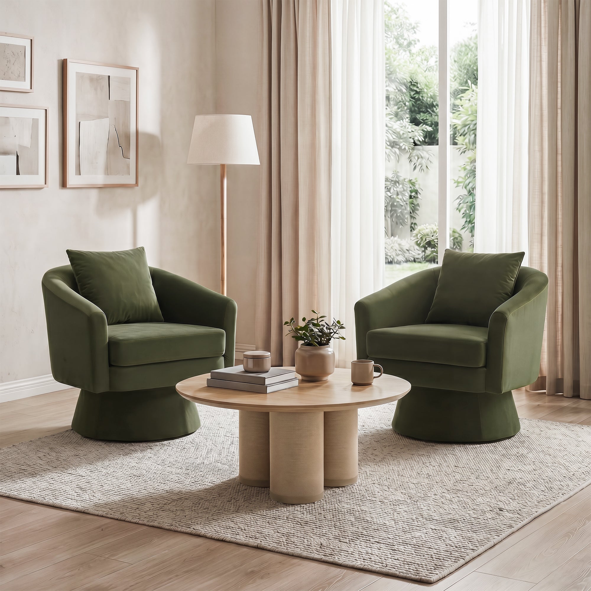 Gayle Swivel Accent Chair