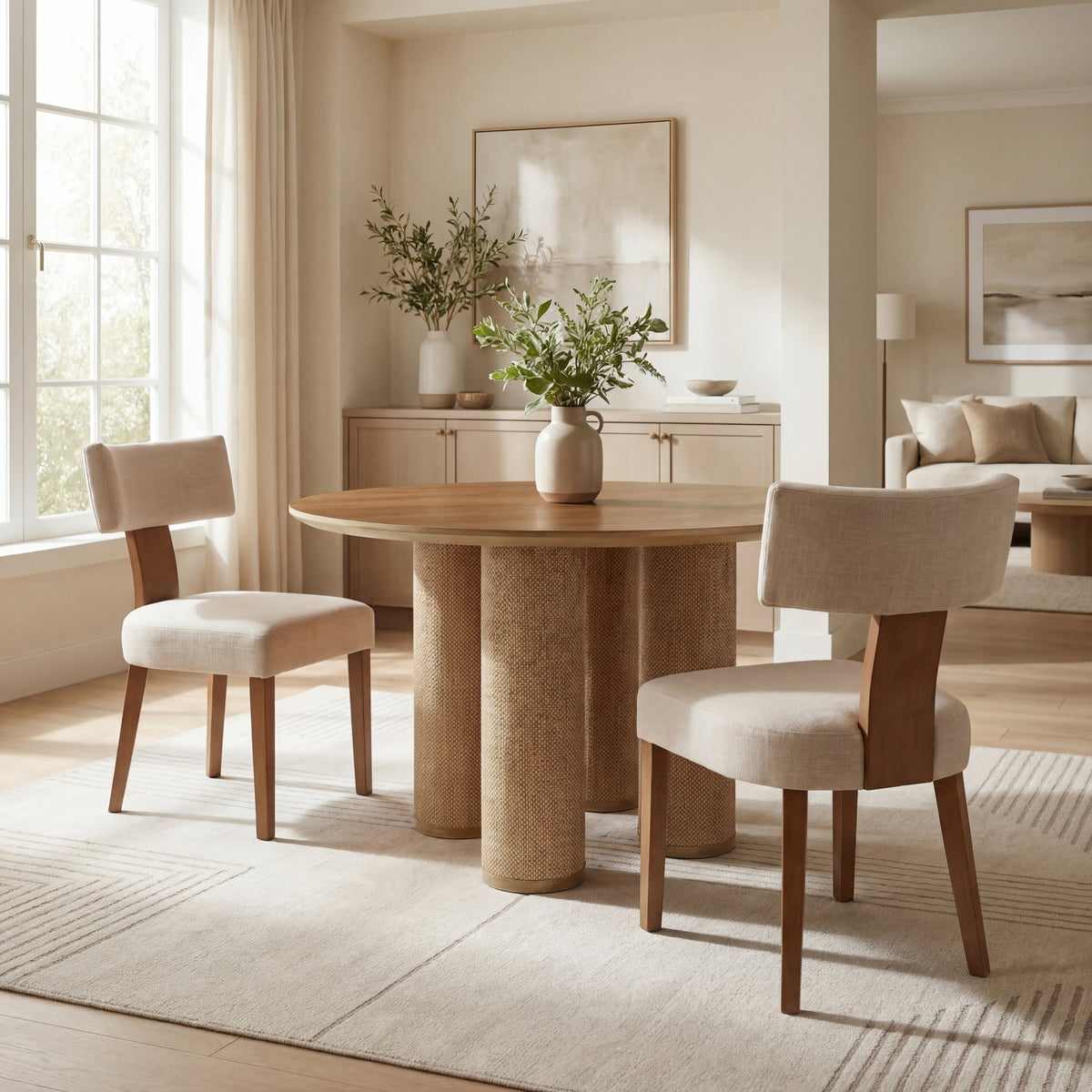 Drift 47.5" Round Dining Table