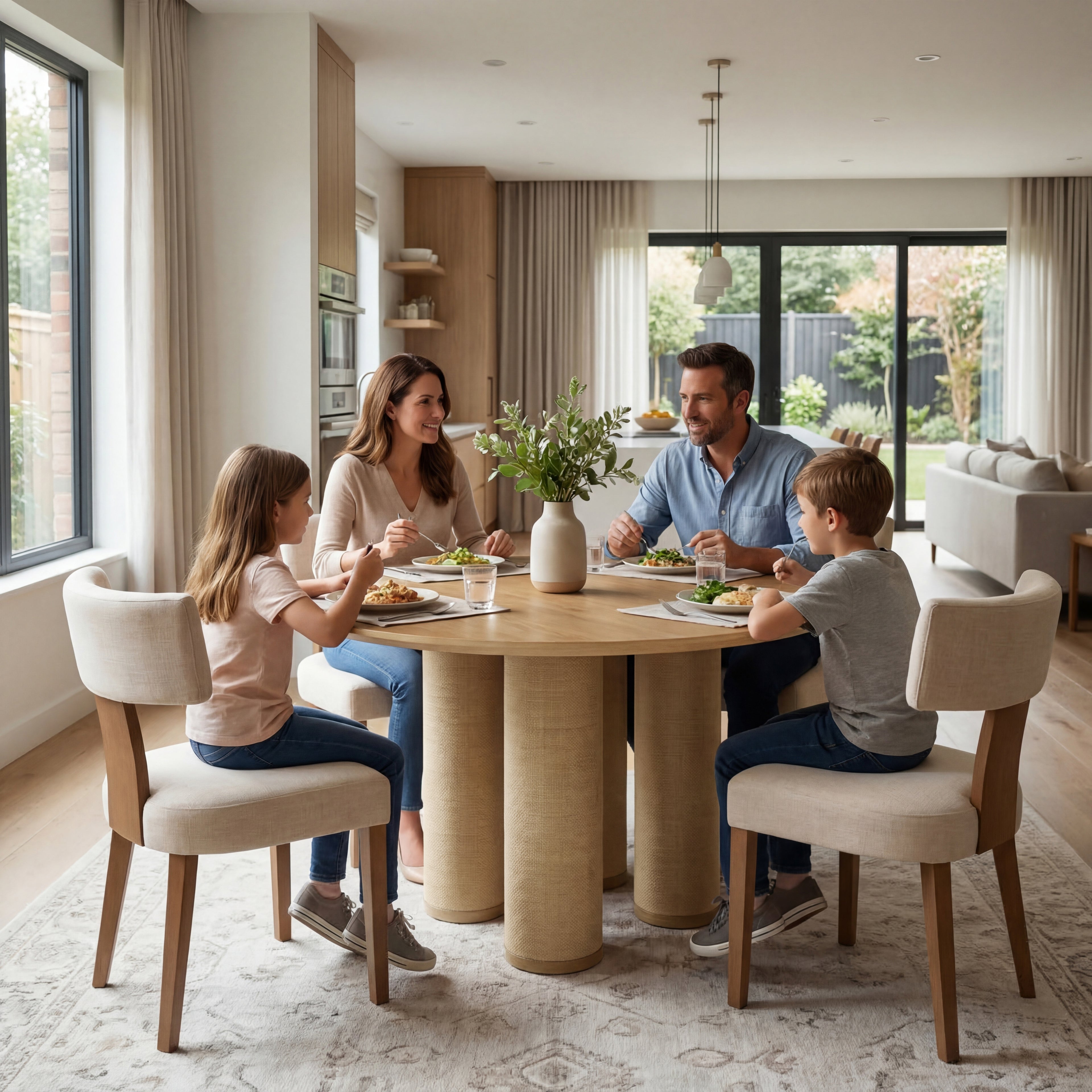 Drift 47.5" Round Dining Table