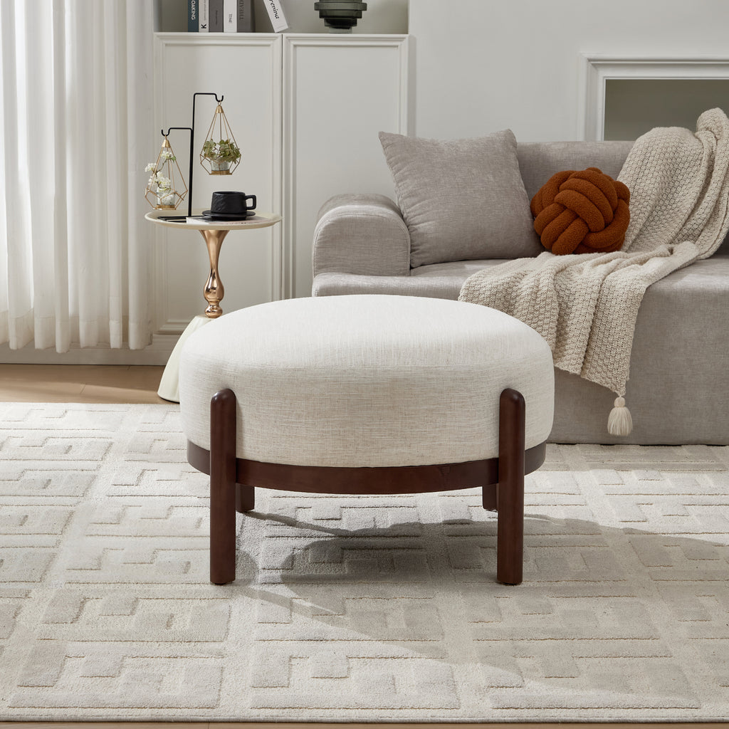 Carter Round Ottoman