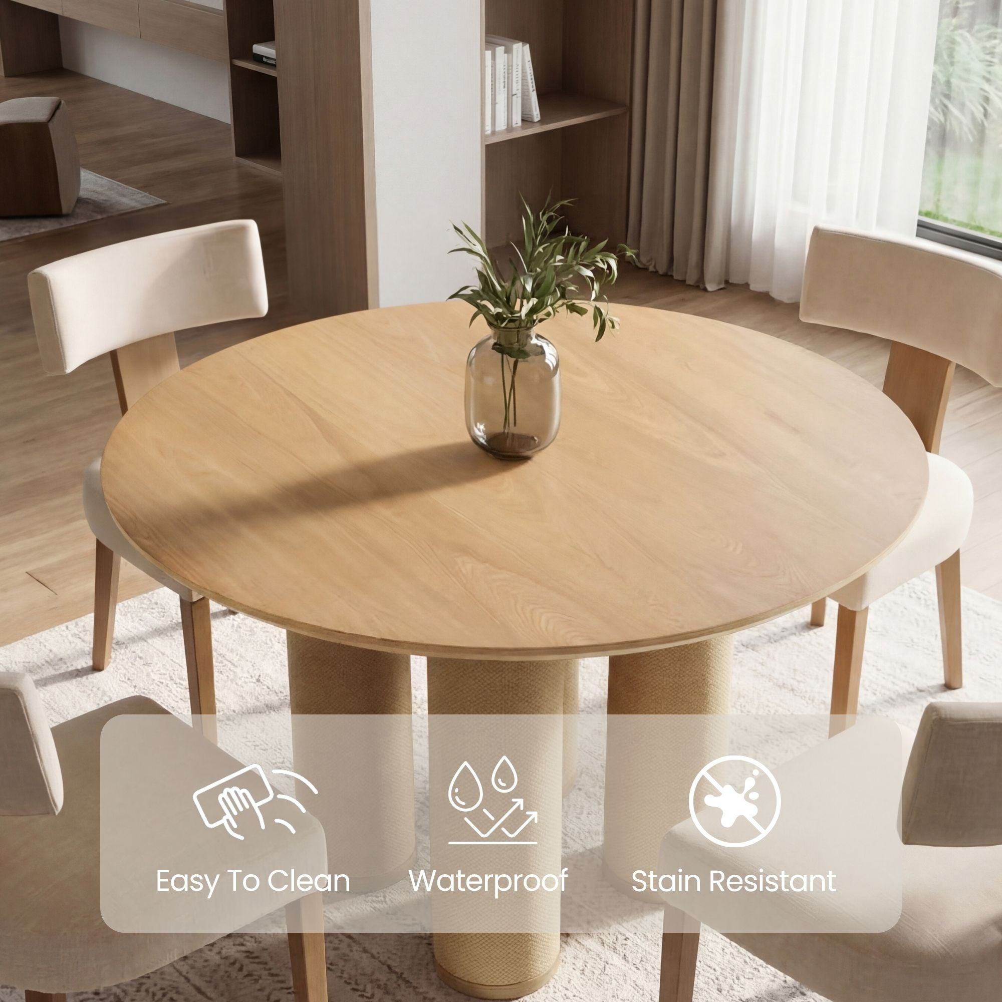 Drift 47.5" Round Dining Table