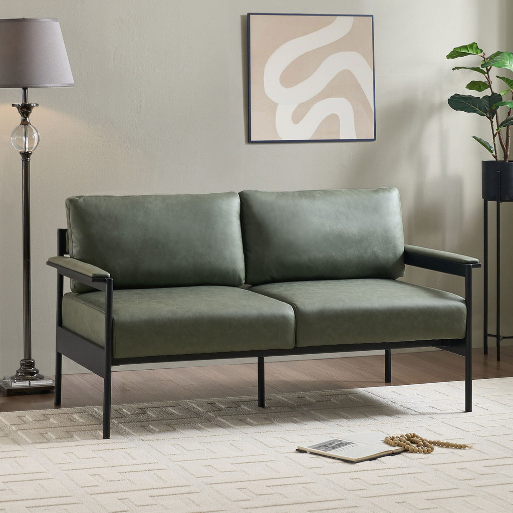 William Mid-Century Modern Loveseat