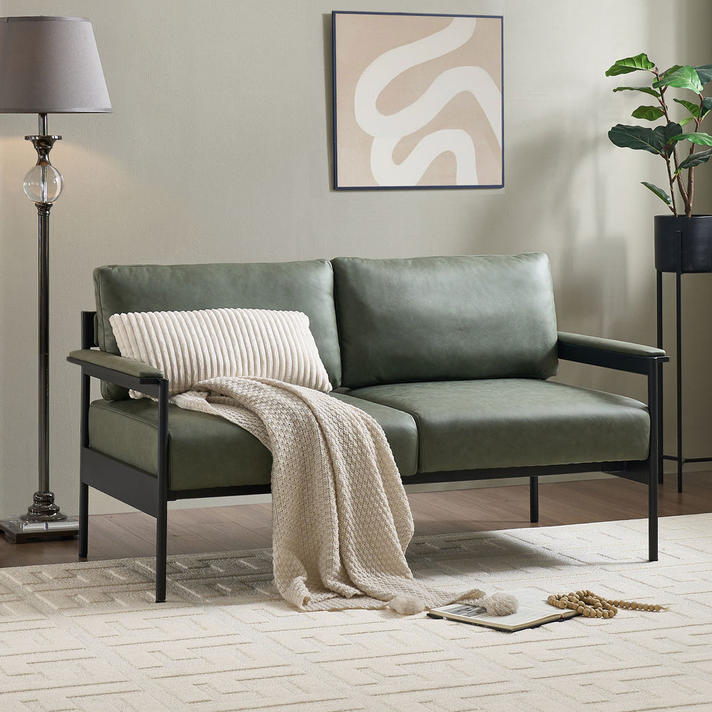 William Mid-Century Modern Loveseat