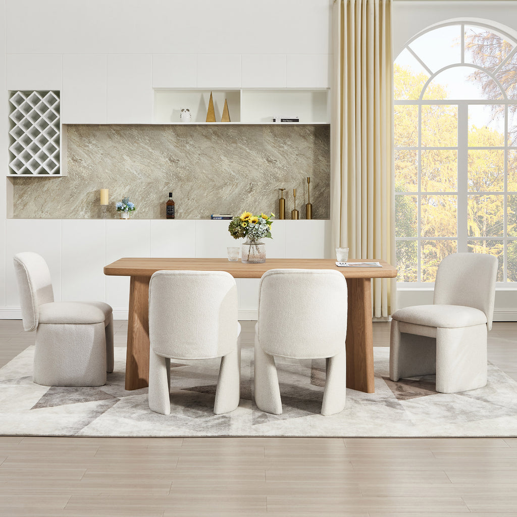 Haven Modern Upholstered Dining Chairs (Set of 2)