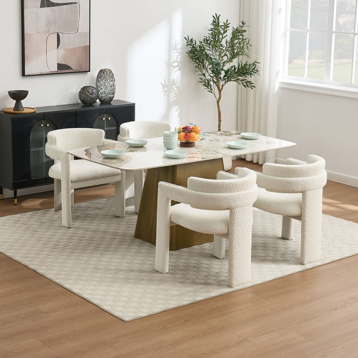 Florence Modern Upholstered Dining Chair