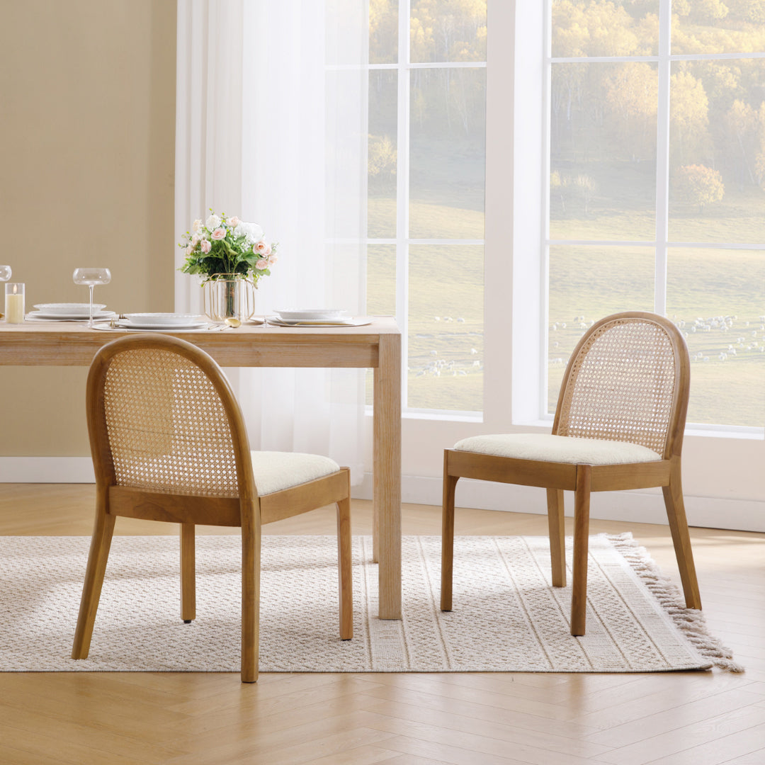 Luna Rattan Dining Chair