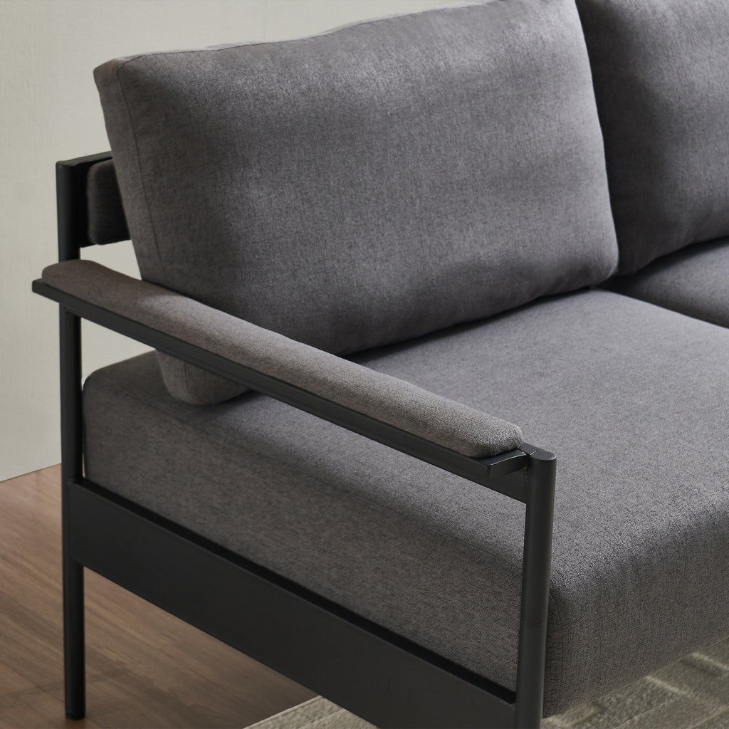 William Mid-Century Modern Loveseat