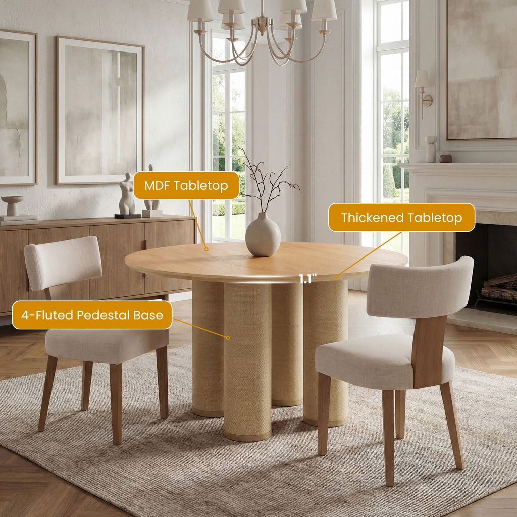 Drift 47.5" Round Dining Table