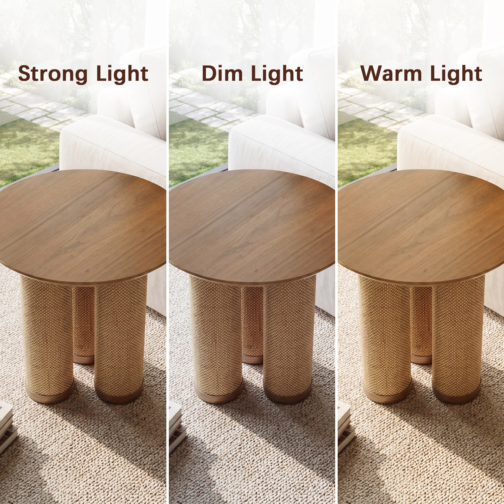 Drift Round Coffee Table Set