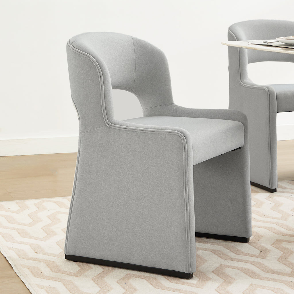 Kody Modern Armless Dining Chairs (Set of 2)
