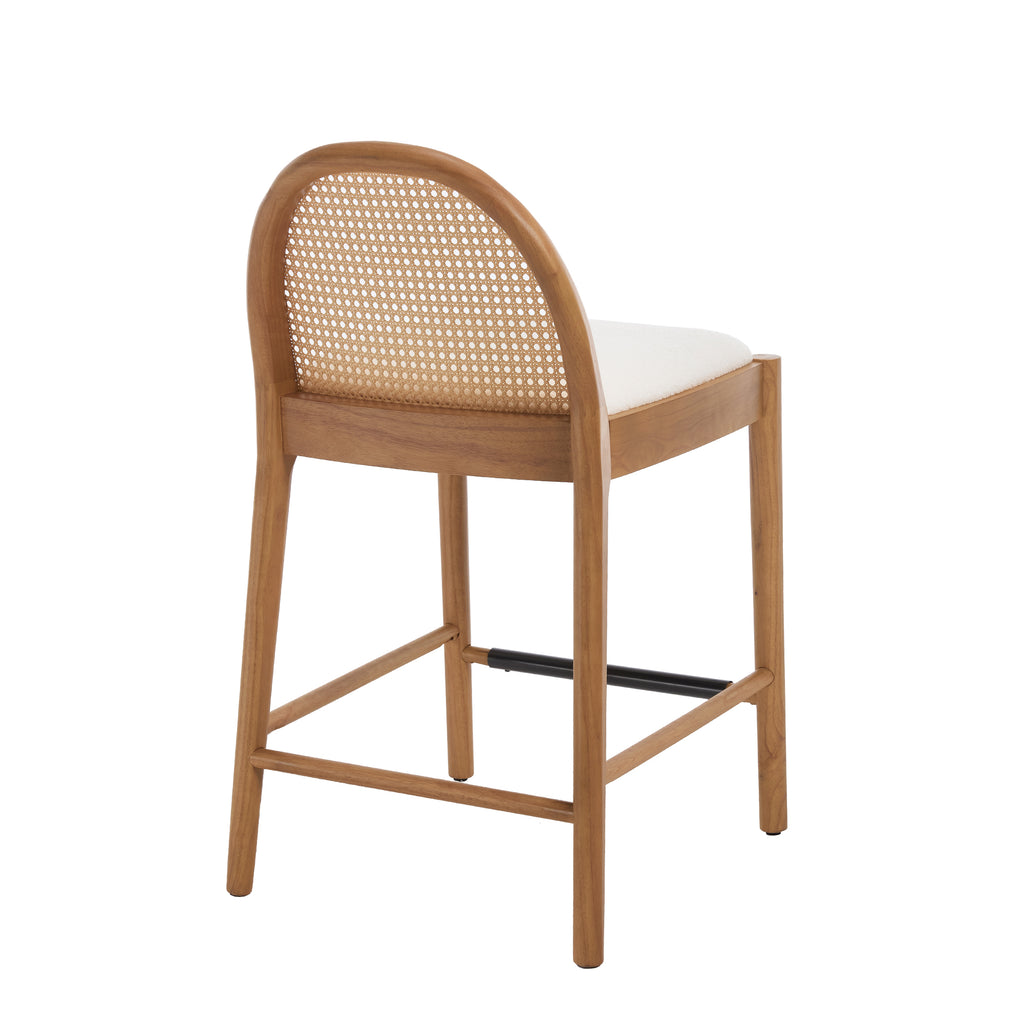 Luna Rattan Bar Stools (Set of 4)