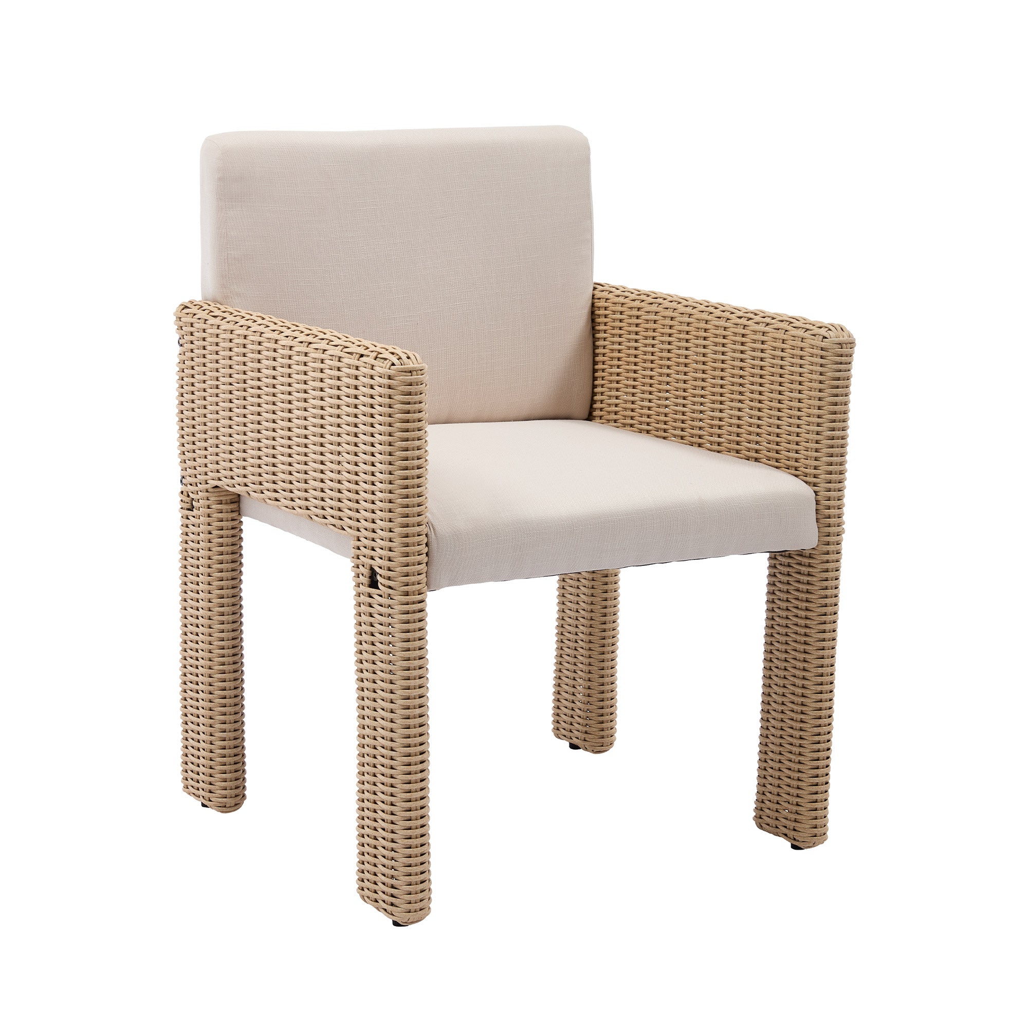 Relen Rattan Dining Set For 6 People