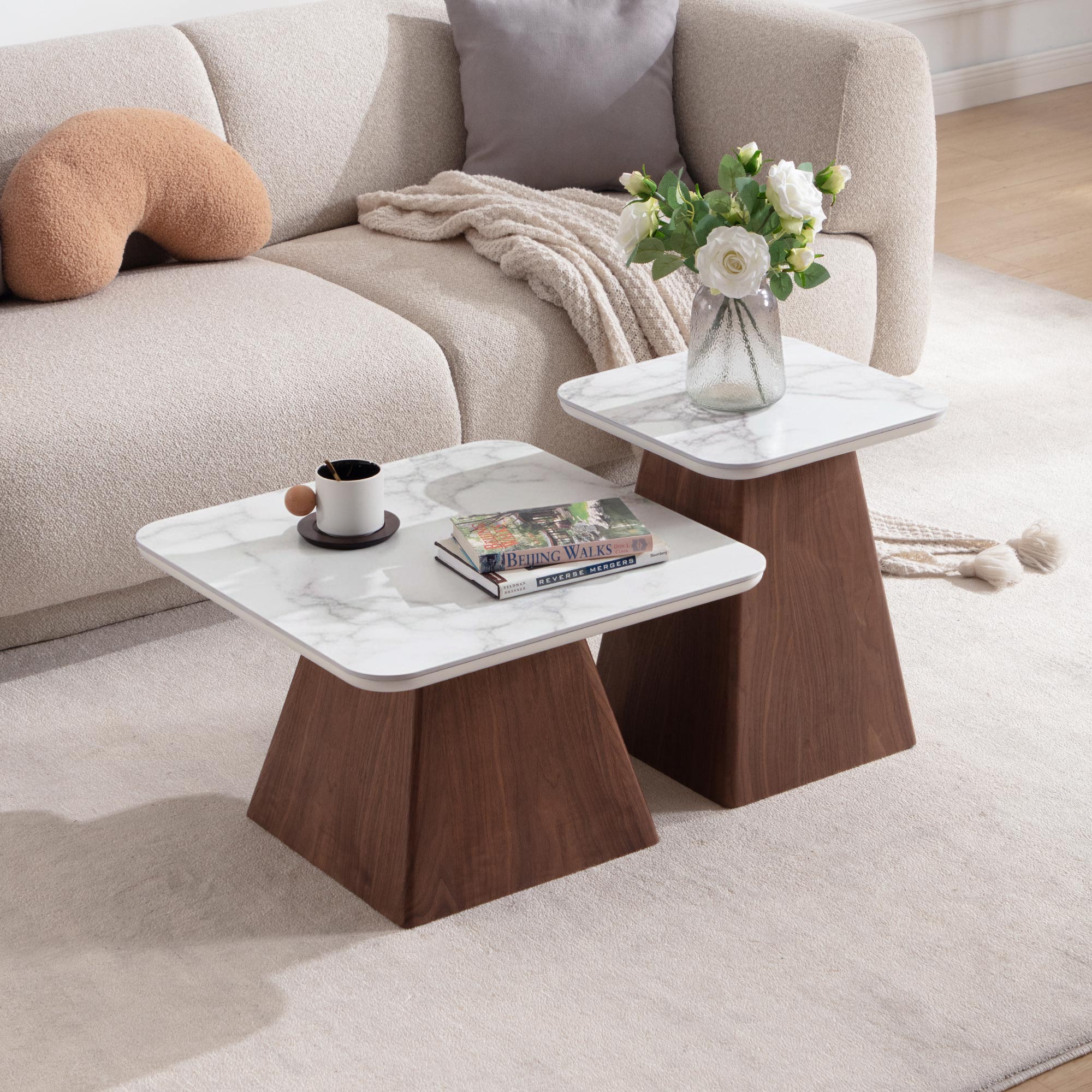 Miller Nesting Coffee Table Set