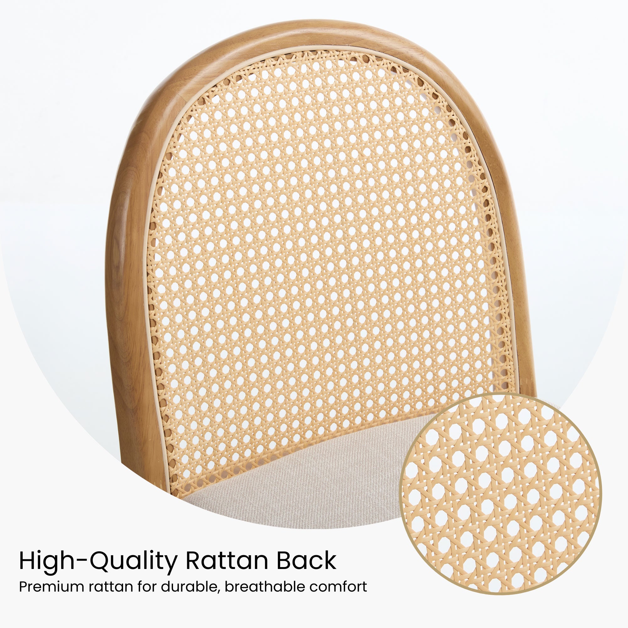 Luna Rattan Dining Chair