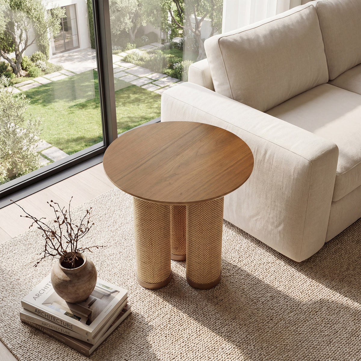 Drift Round Coffee Table Set