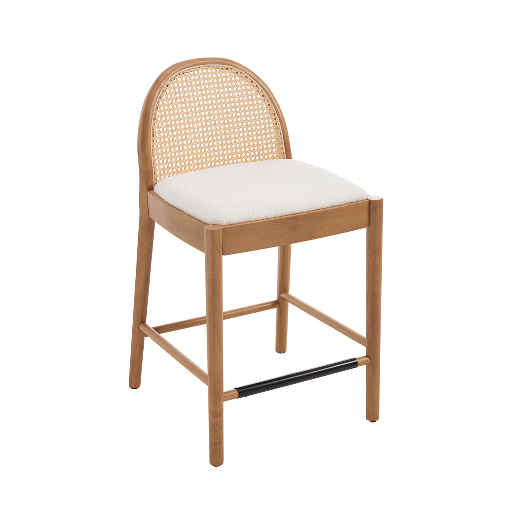 Luna Rattan Bar Stool