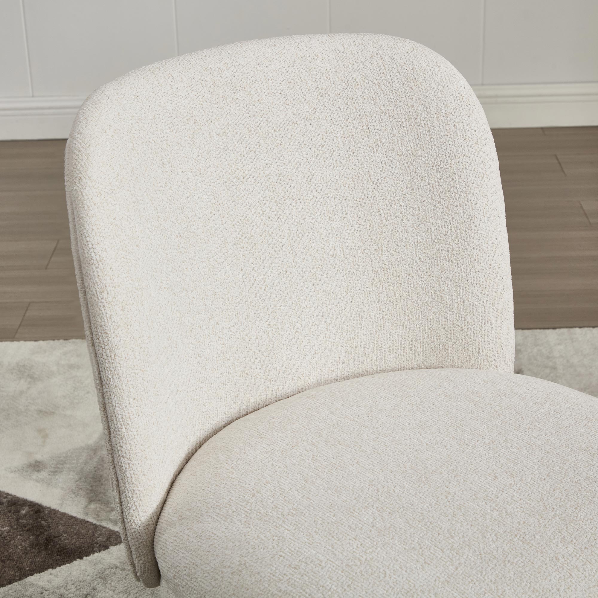 Haven Modern Upholstered Dining Chairs (Set of 2)