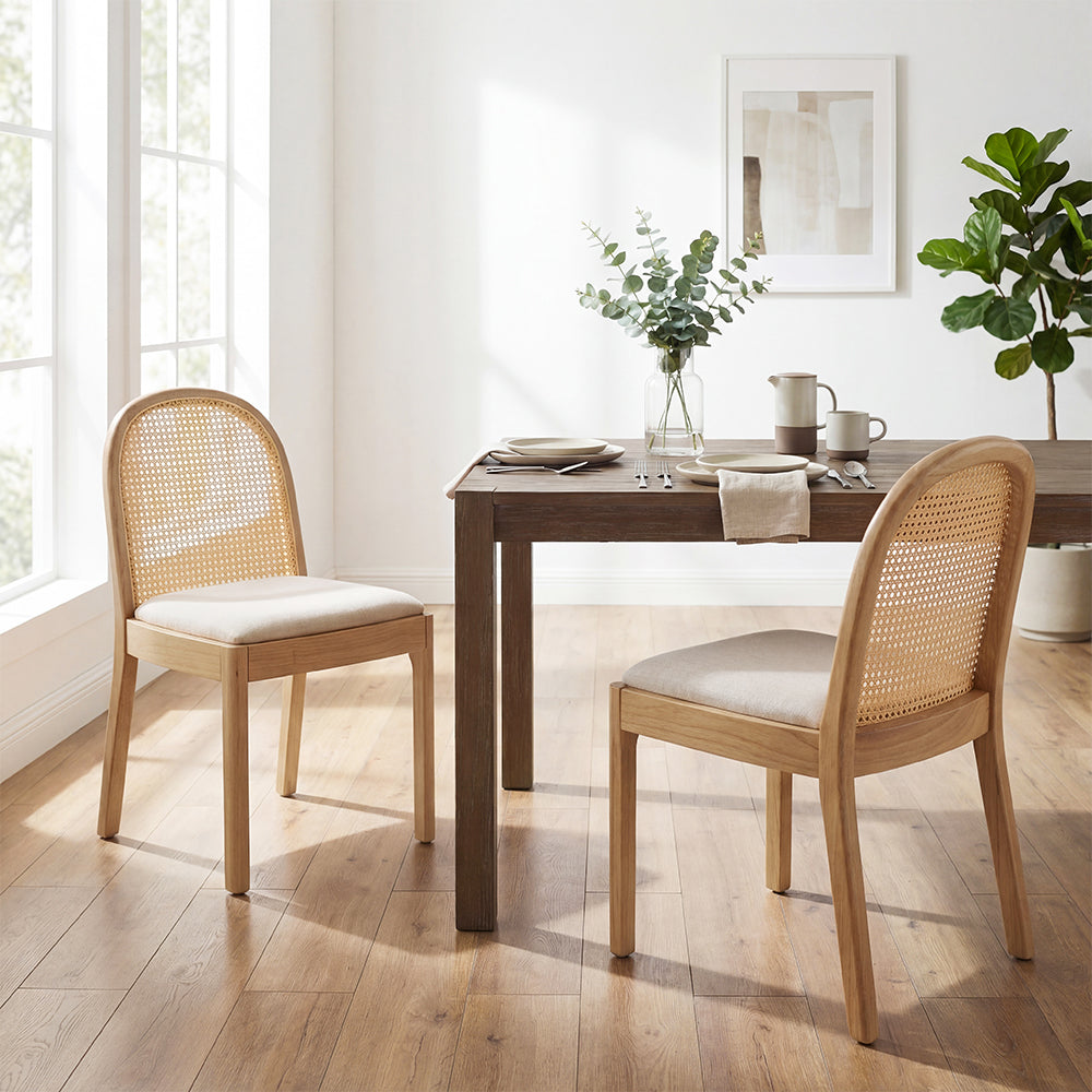 Luna Rattan Dining Chair