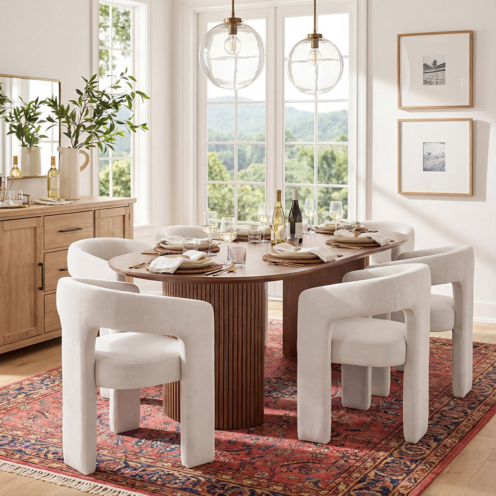Mateo Oval Dining Table