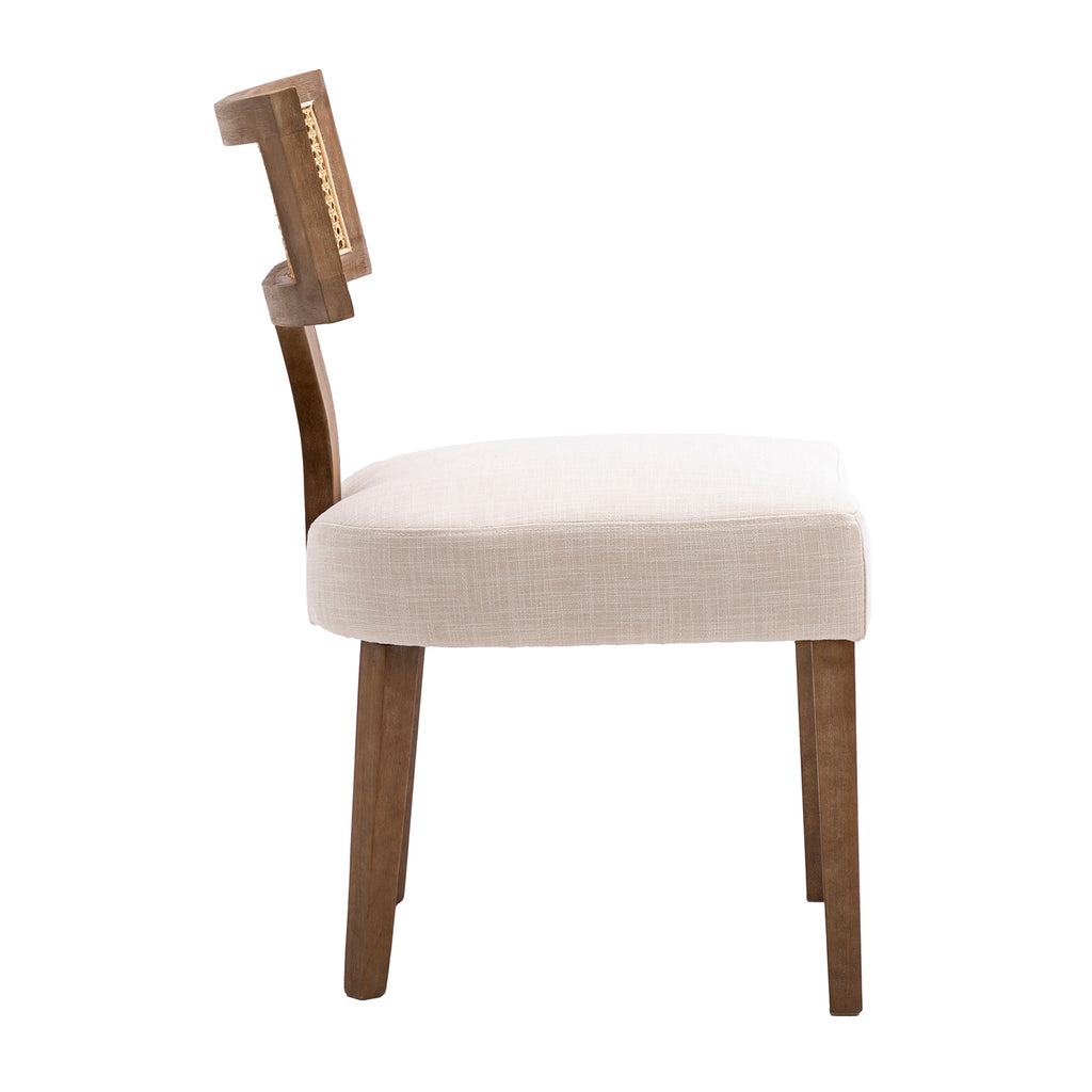 Payson Modern Cane Dining Chairs (Set of 2)