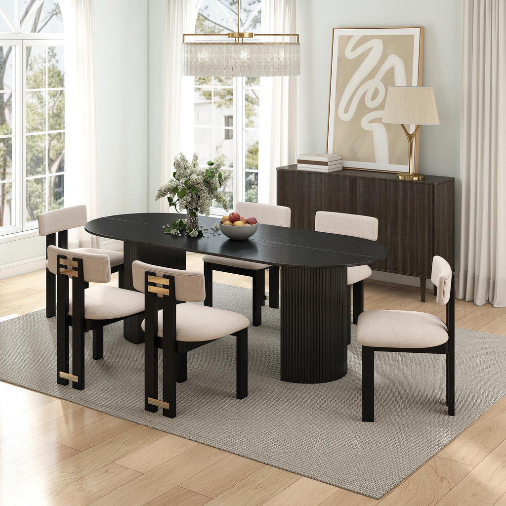 Mateo Oval Dining Table