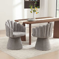 Winnie Chenille Swivel Chair