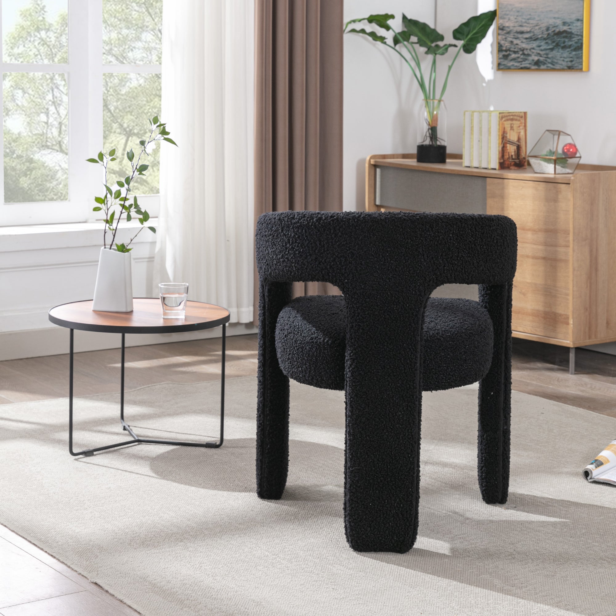 Dove Modern Upholstered Dining Chair