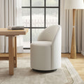 Ryan Modern Upholstered Swivel Dining Chair