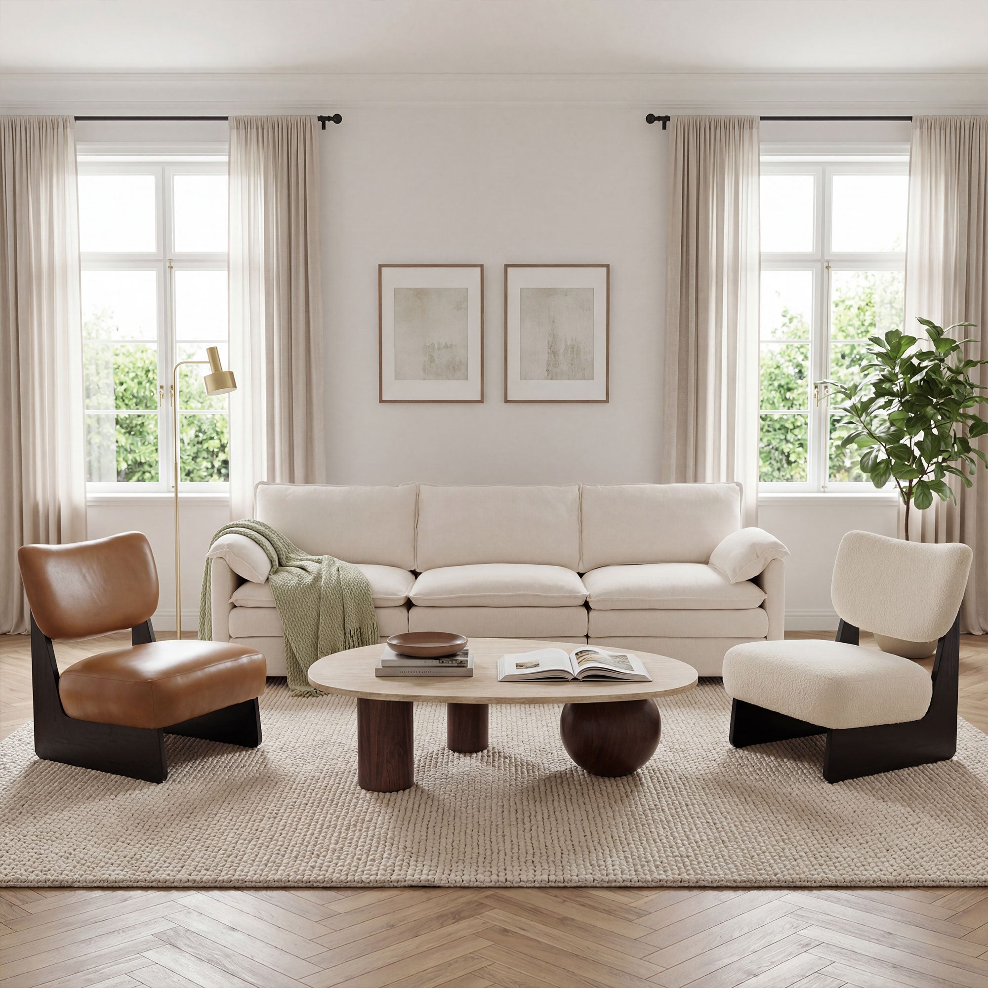 Tucker Upholstered Accent Chair