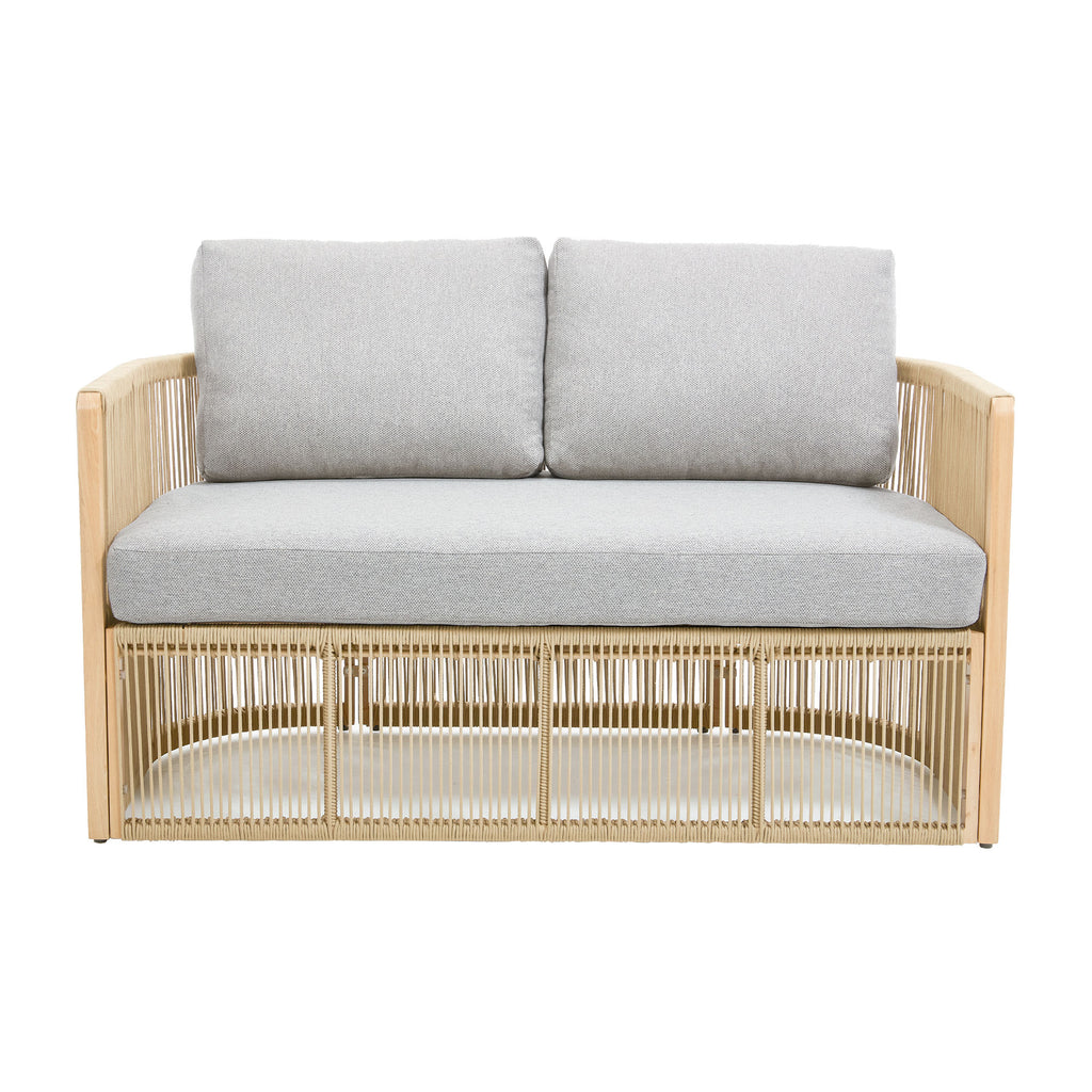 Bruce 7-Pieces Rope Rattan Sofa Set