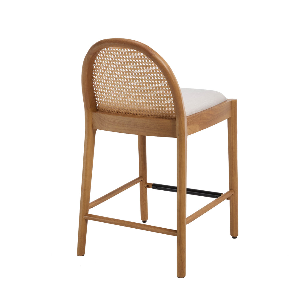 Luna Rattan Bar Stools (Set of 4)