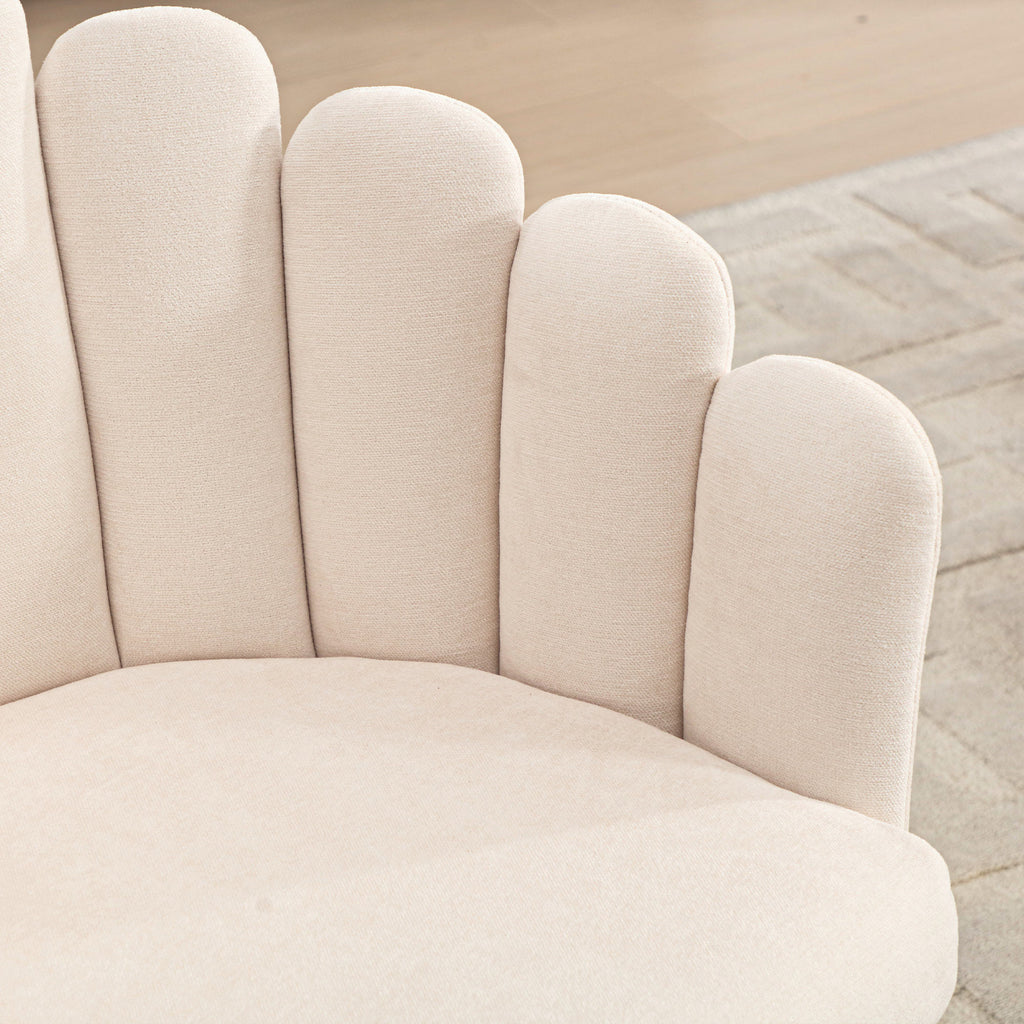 Winnie Chenille Swivel Chair