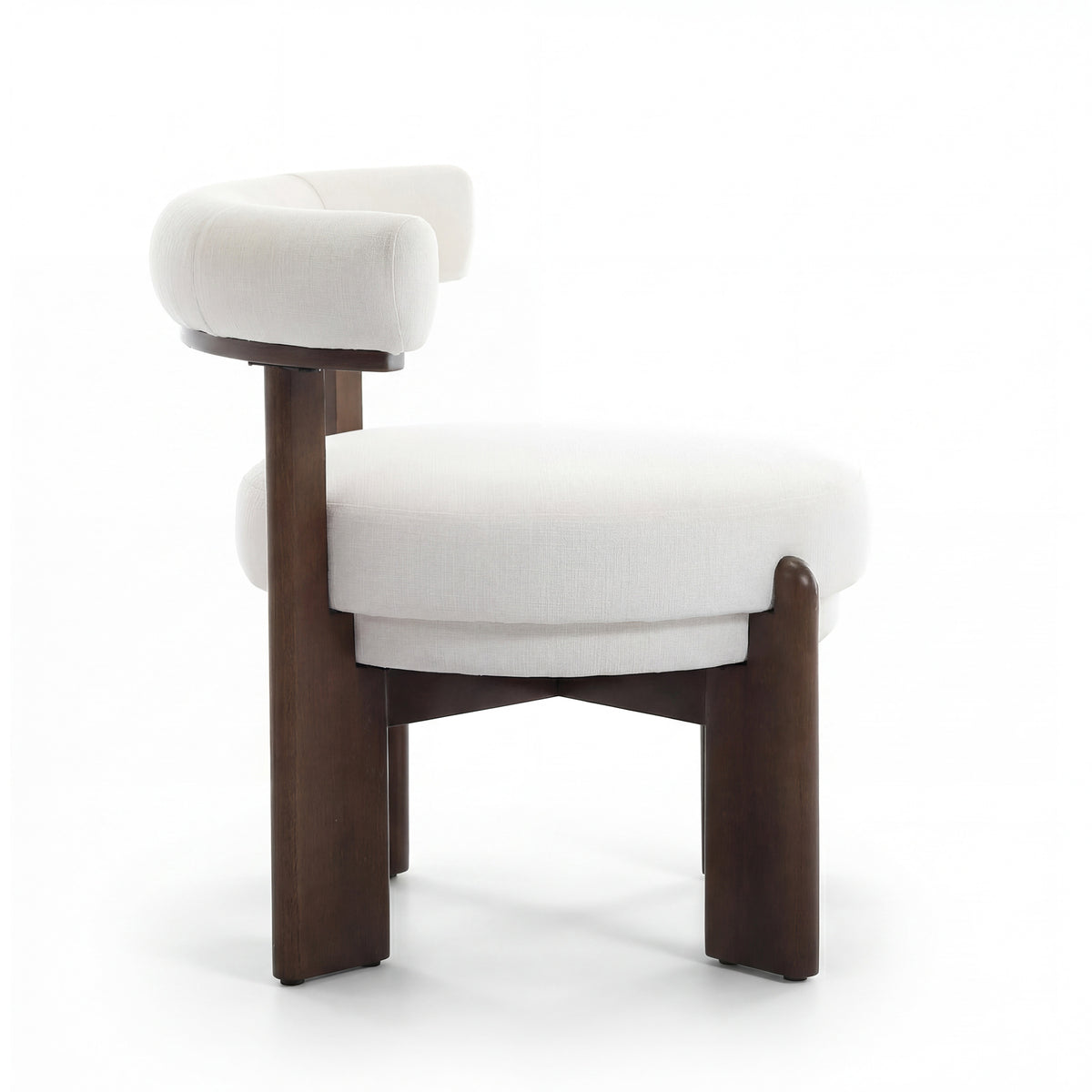 Dawson Modern Geometric Accent Chair & Ottoman Set