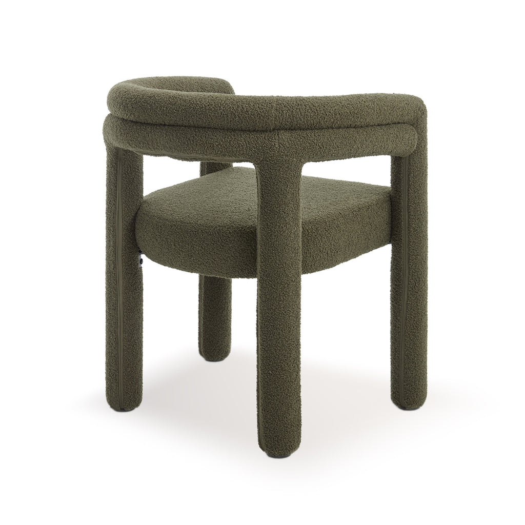 Lara Dining Chair Upholstered Armchair with Back