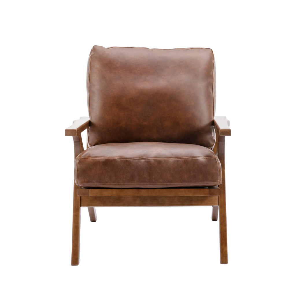 Charles Lounge Armchair with Ottoman