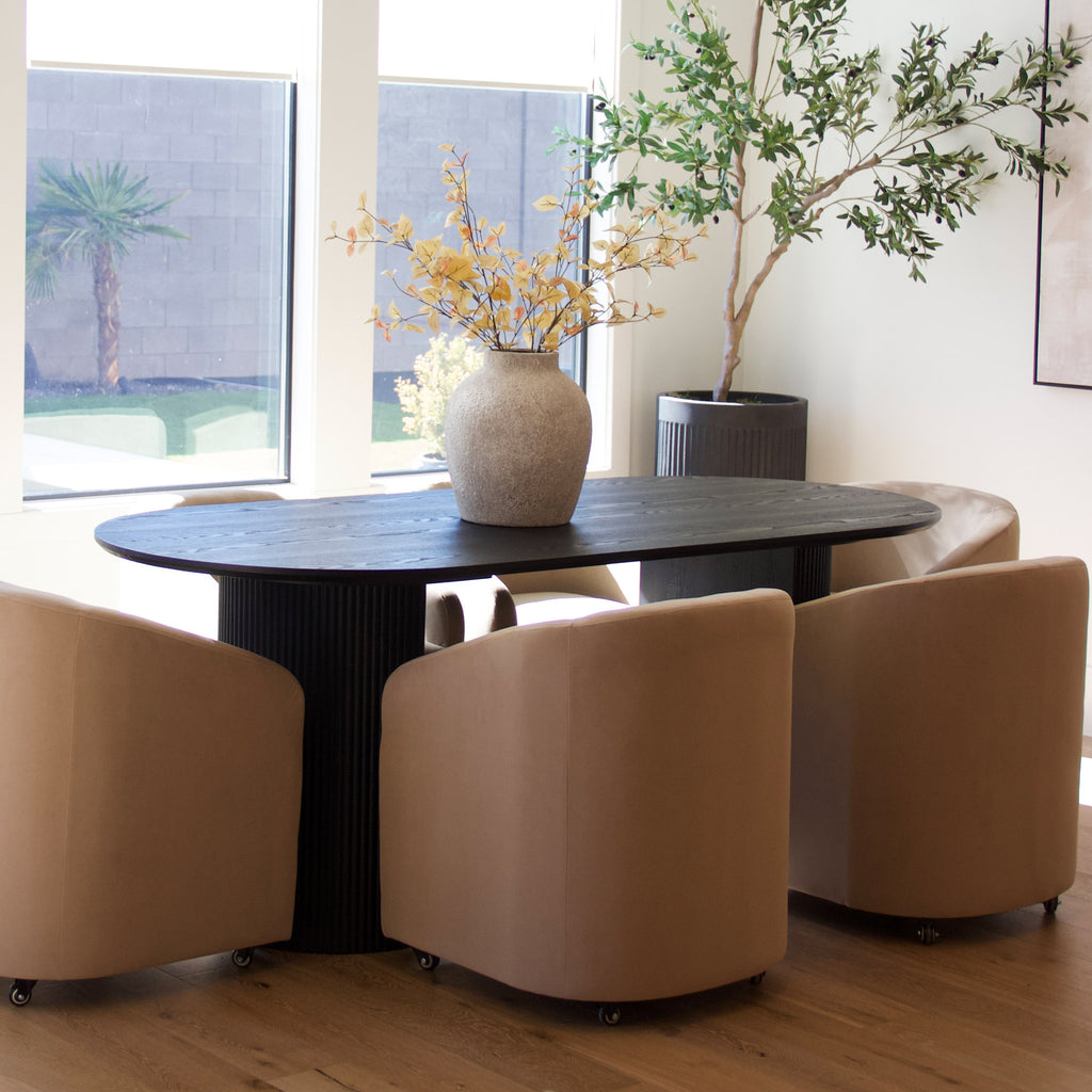 Mateo Oval Dining Table
