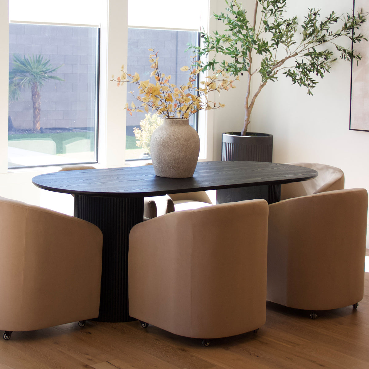 Mateo Oval Dining Table