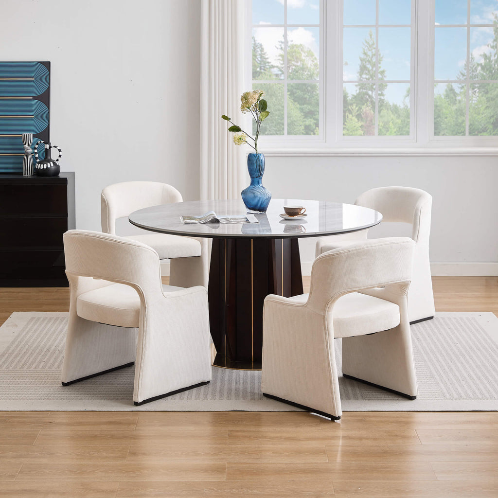 Kody Modern Armless Dining Chairs (Set of 2)