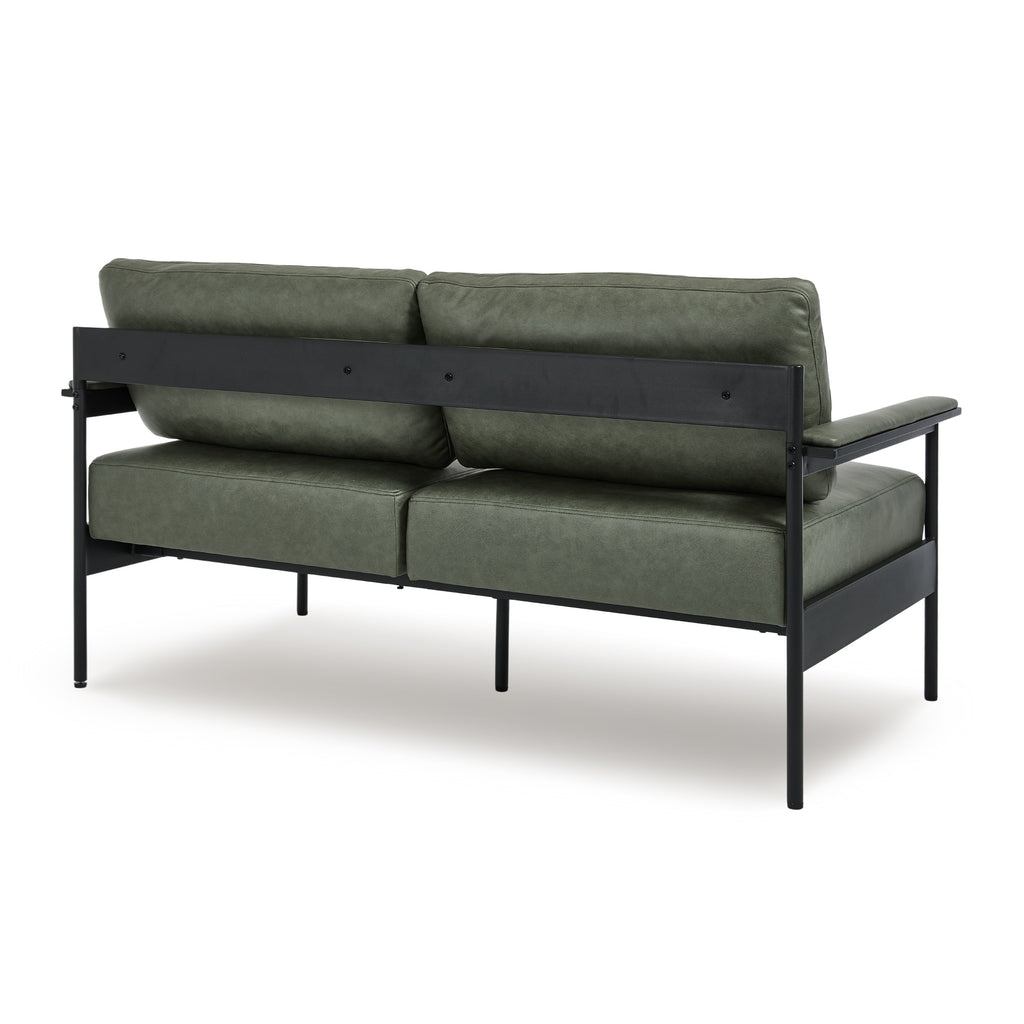 William Mid-Century Modern Loveseat