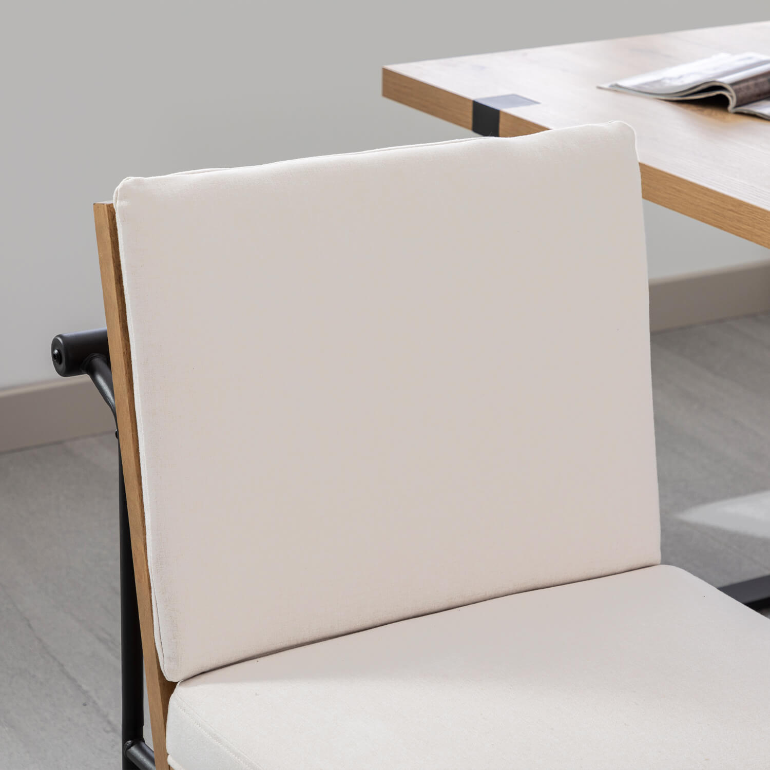 Ramsey Modern Industrial Dining Chairs (Set of 2)