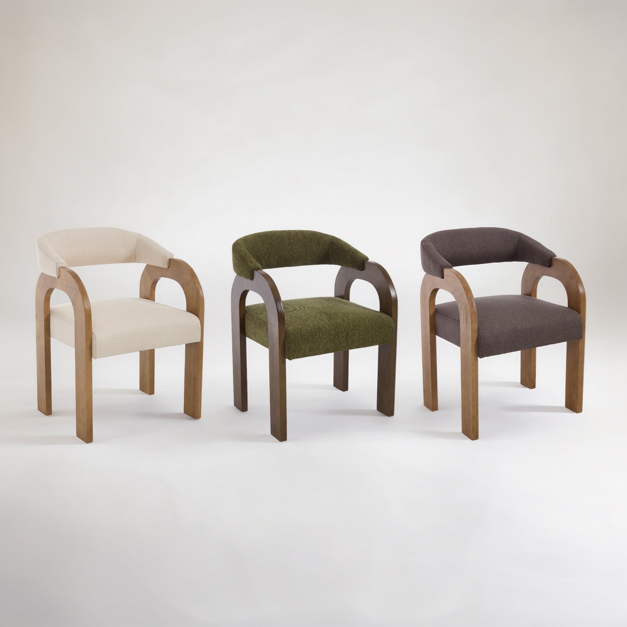 Clara Upholstered Dining Chairs (Set of 2)