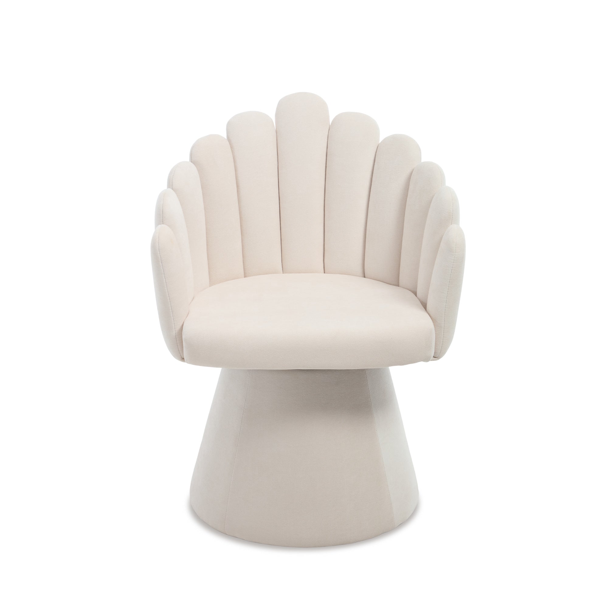 Winnie Chenille Swivel Chair