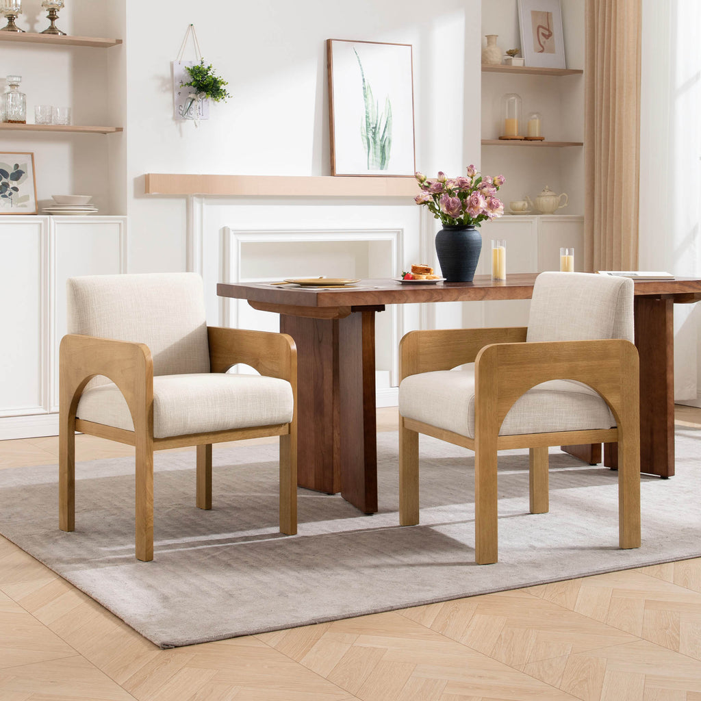 Hugo Modern Transitional Dining Chairs (Set of 2)